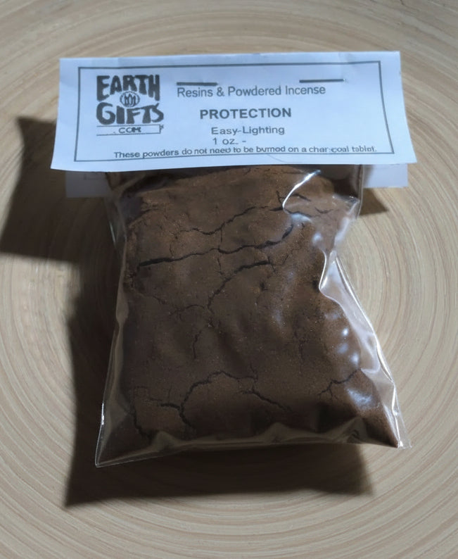 Earth Gifts Resins & Powdered Incense Protection Powder