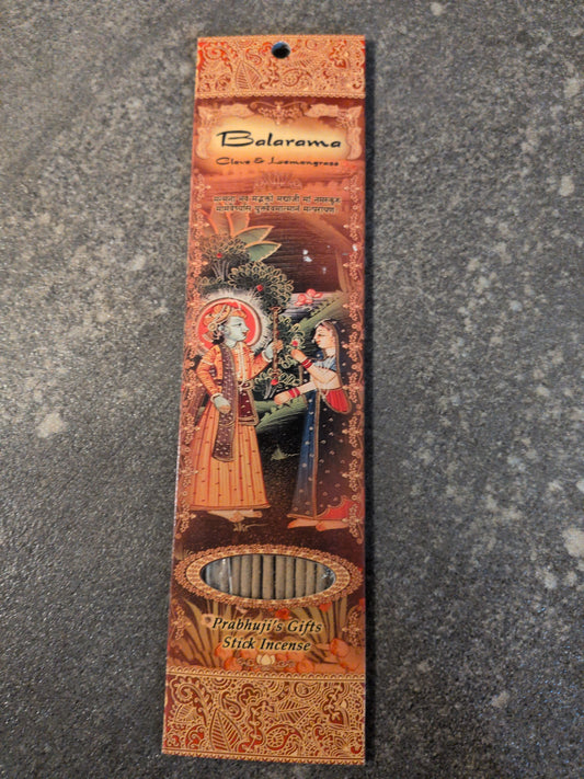 Prabhuji's Incense 10 sticks Balarama