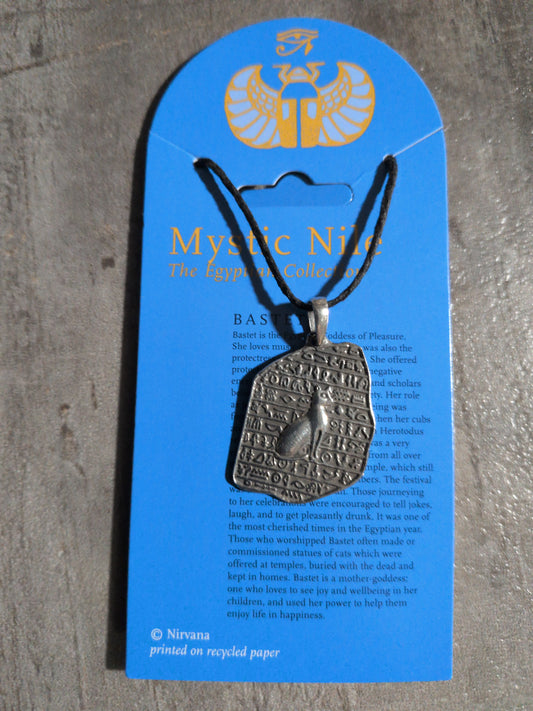 Mystic Nile (Egyptian Collection) Bastet Pewter Pendant