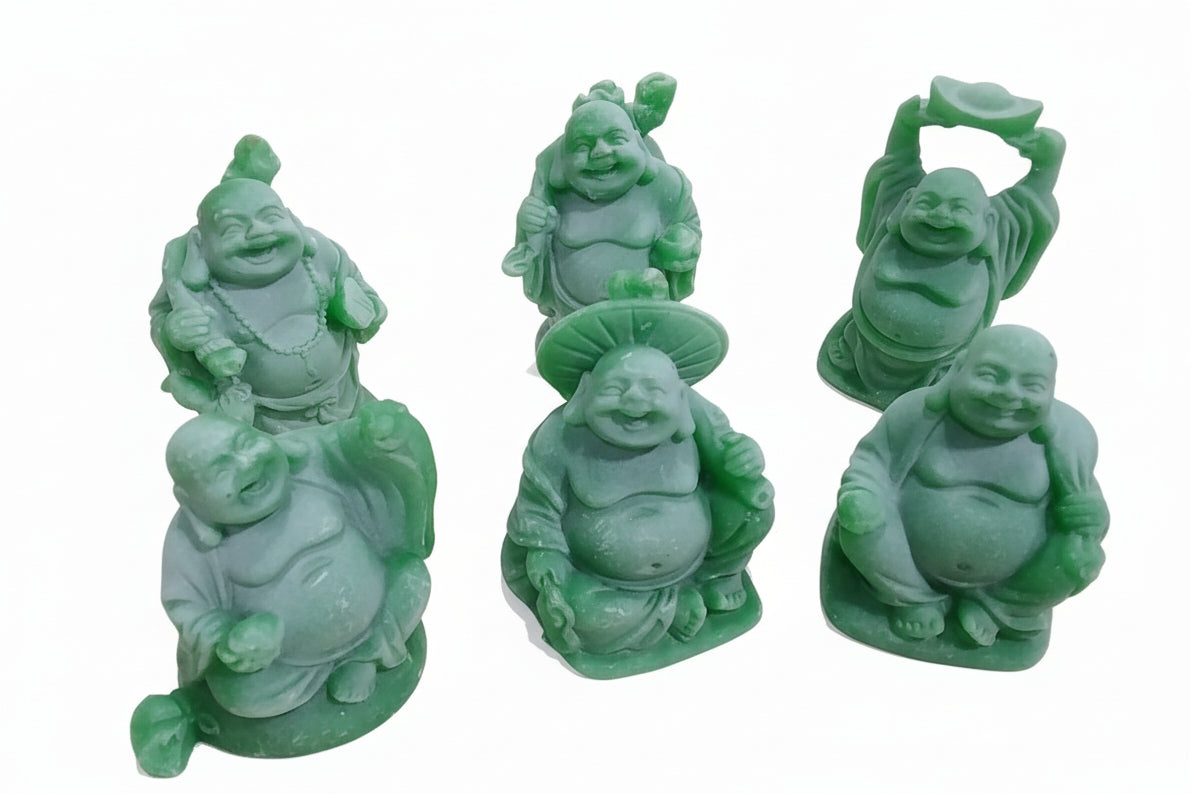 Assorted 2" Buddha - Green