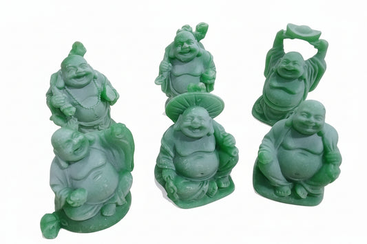 Assorted 2" Buddha - Green