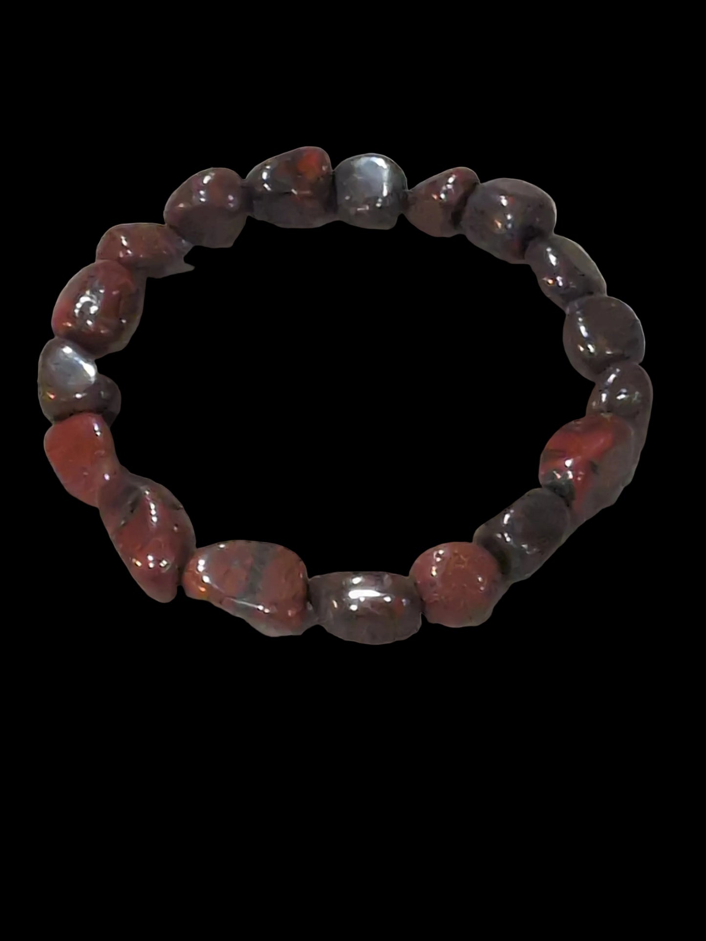 Brecciated Jasper Nugget Bracelet