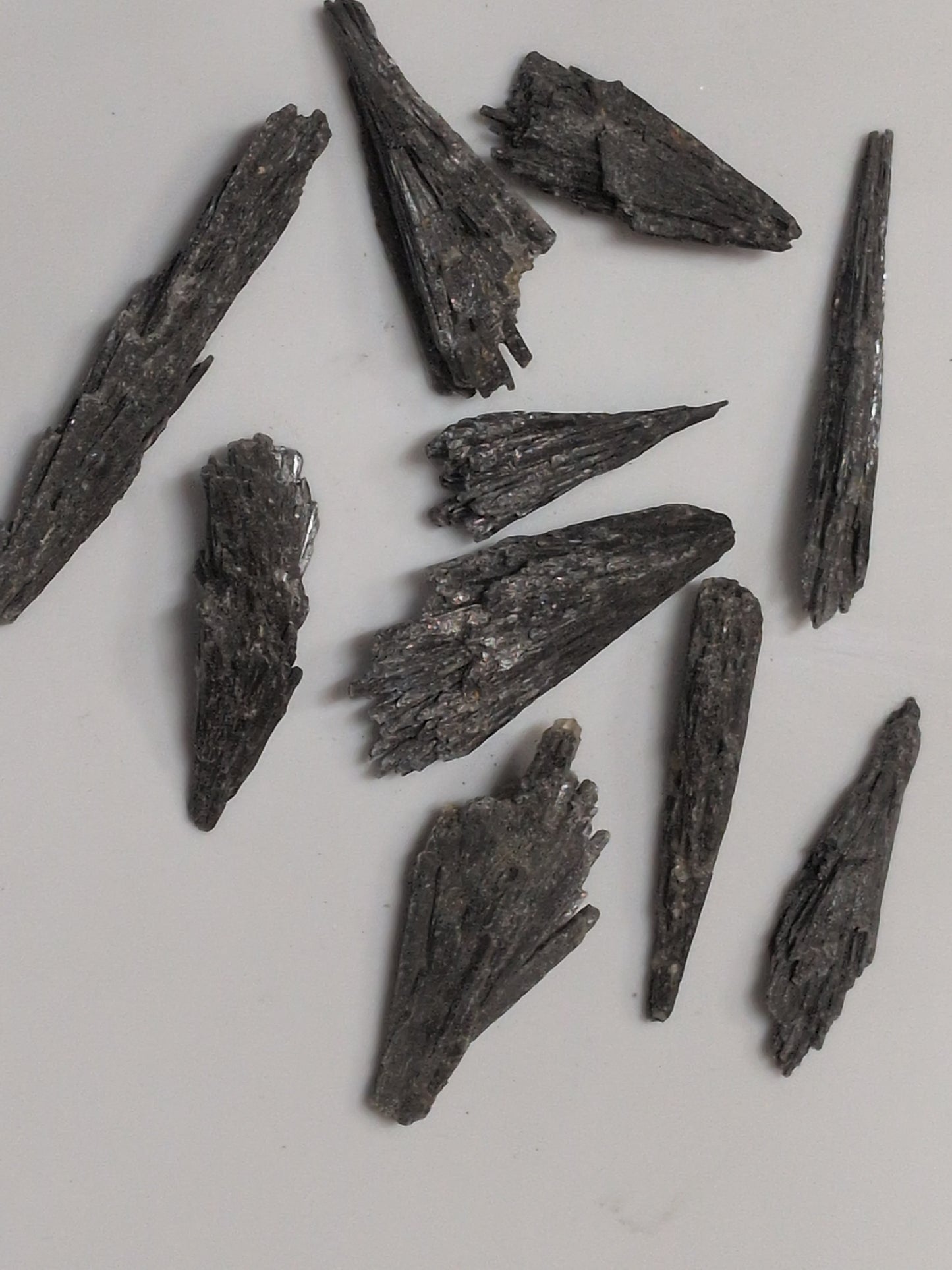 Rough Black Kayanite stone