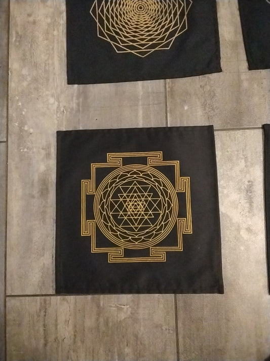 Sacred Geometry fabric placements