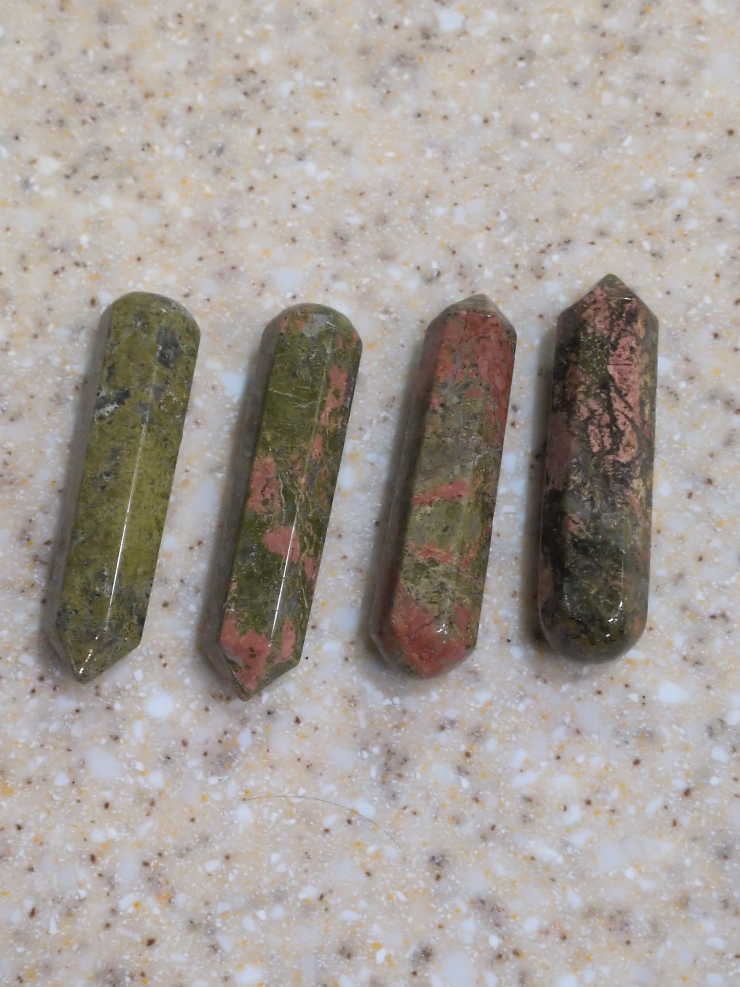 Unakite 60mm wand