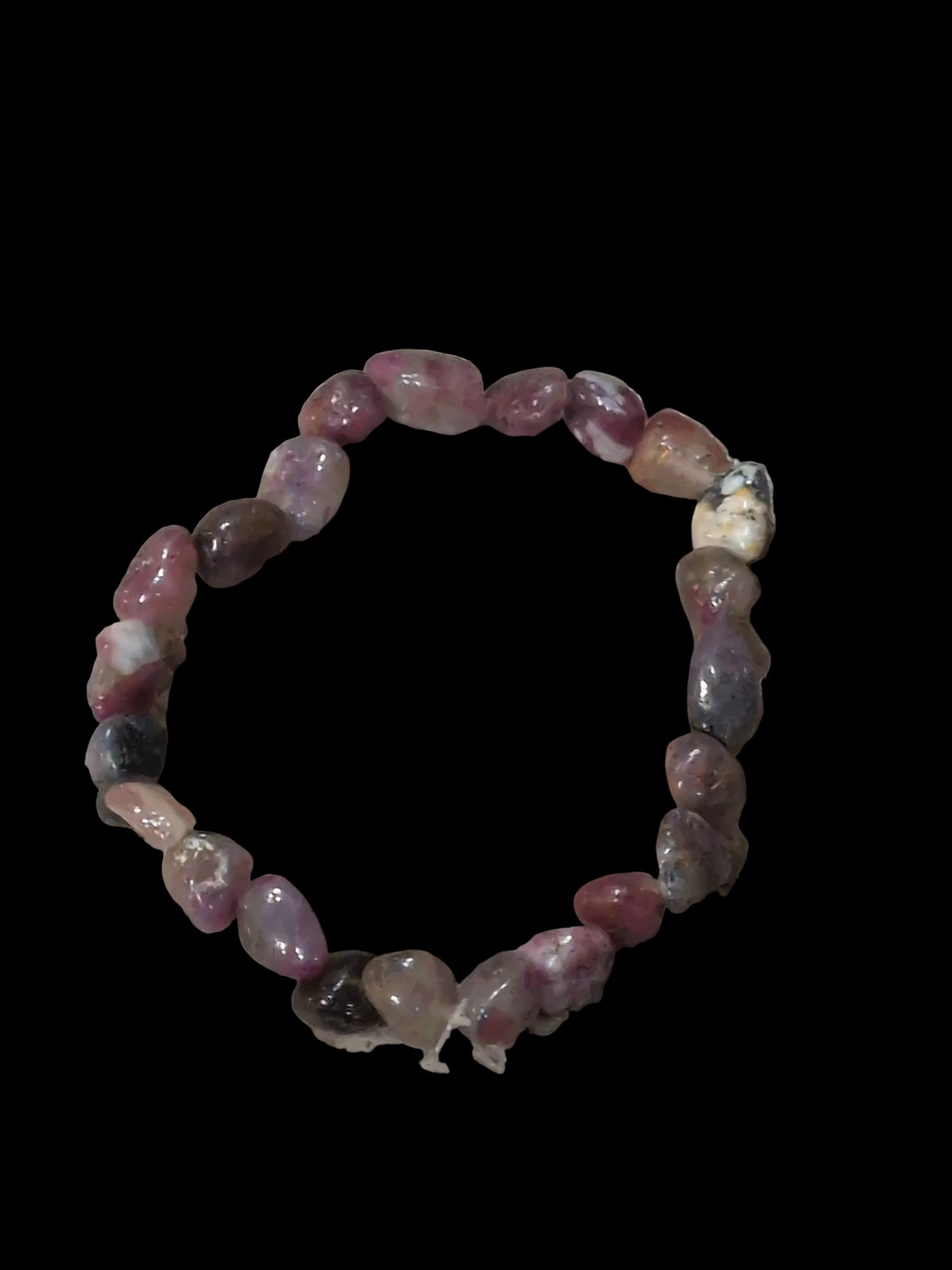 Mixed Tourmaline Nugget Bracelet