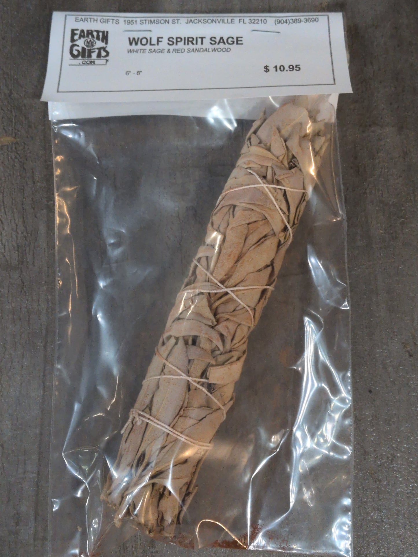 Wolf Spirit Sage White Sage & Red Sandalwood Bundle