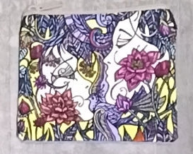 4" x 4.5" Zipper Bag Two Faces