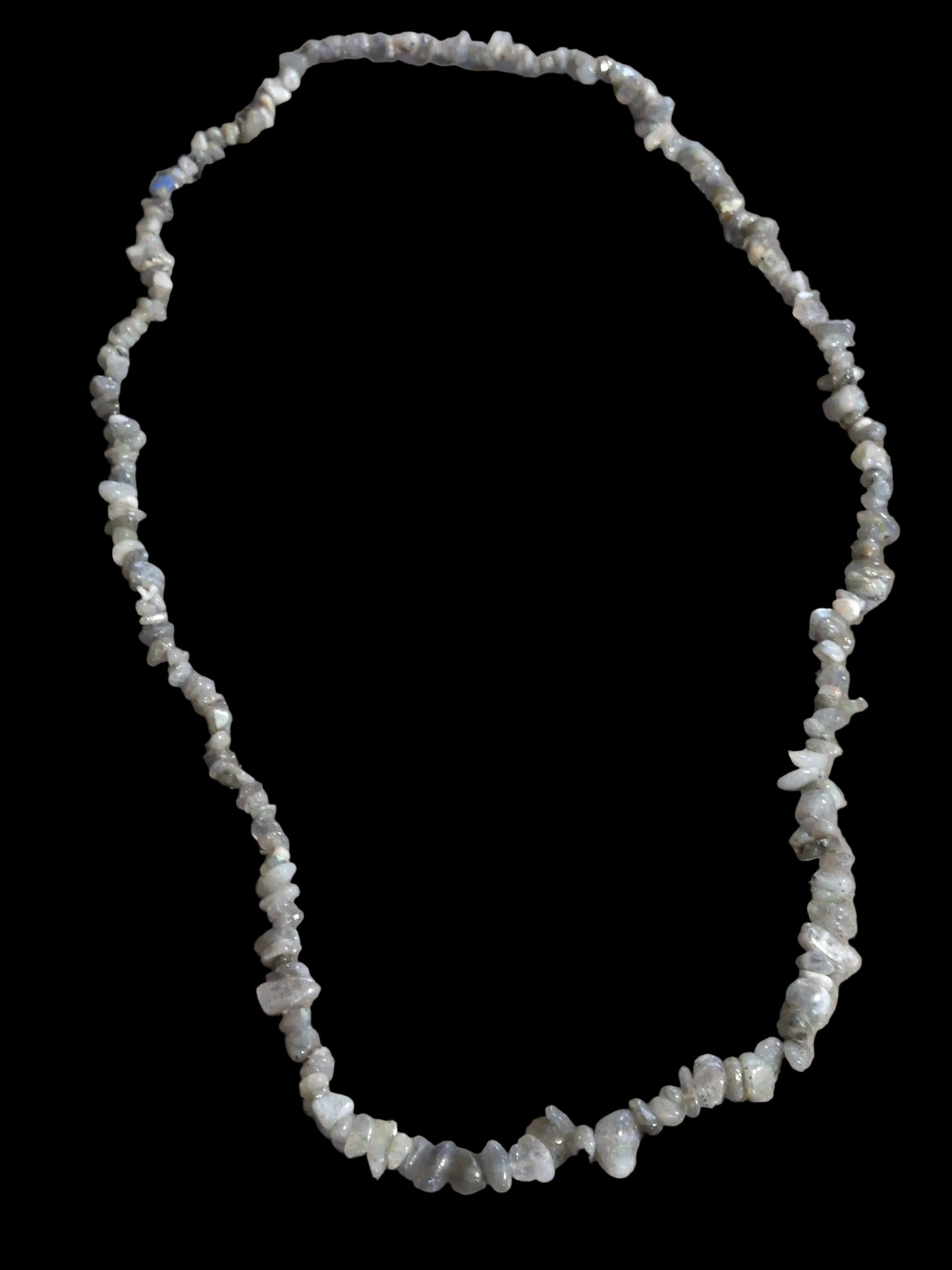 Gemstone Chips Necklace- Labordorite