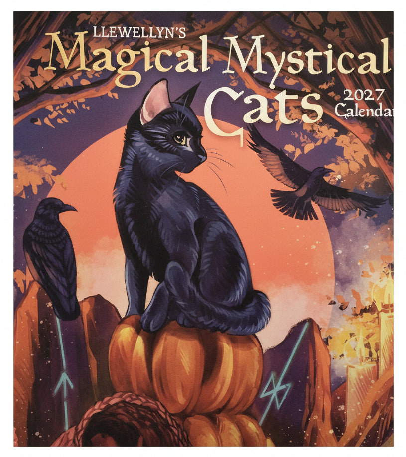 2027 Llewellyn's Magical Mystical Cats Calendar