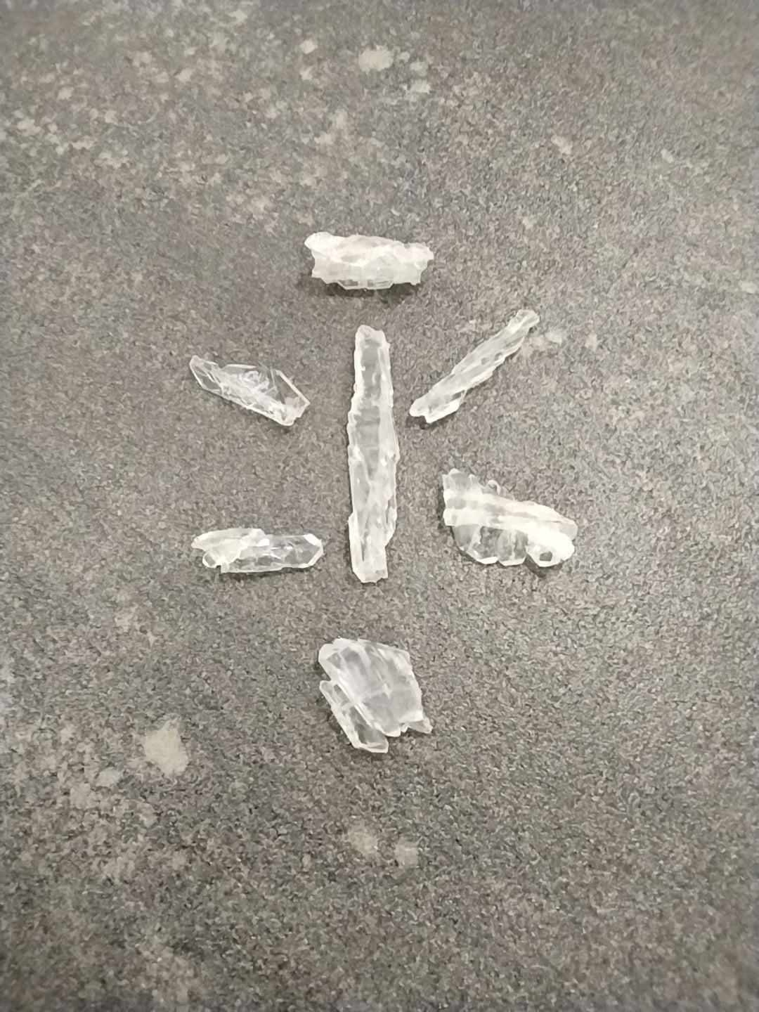 Medium Faden Quartz crystal