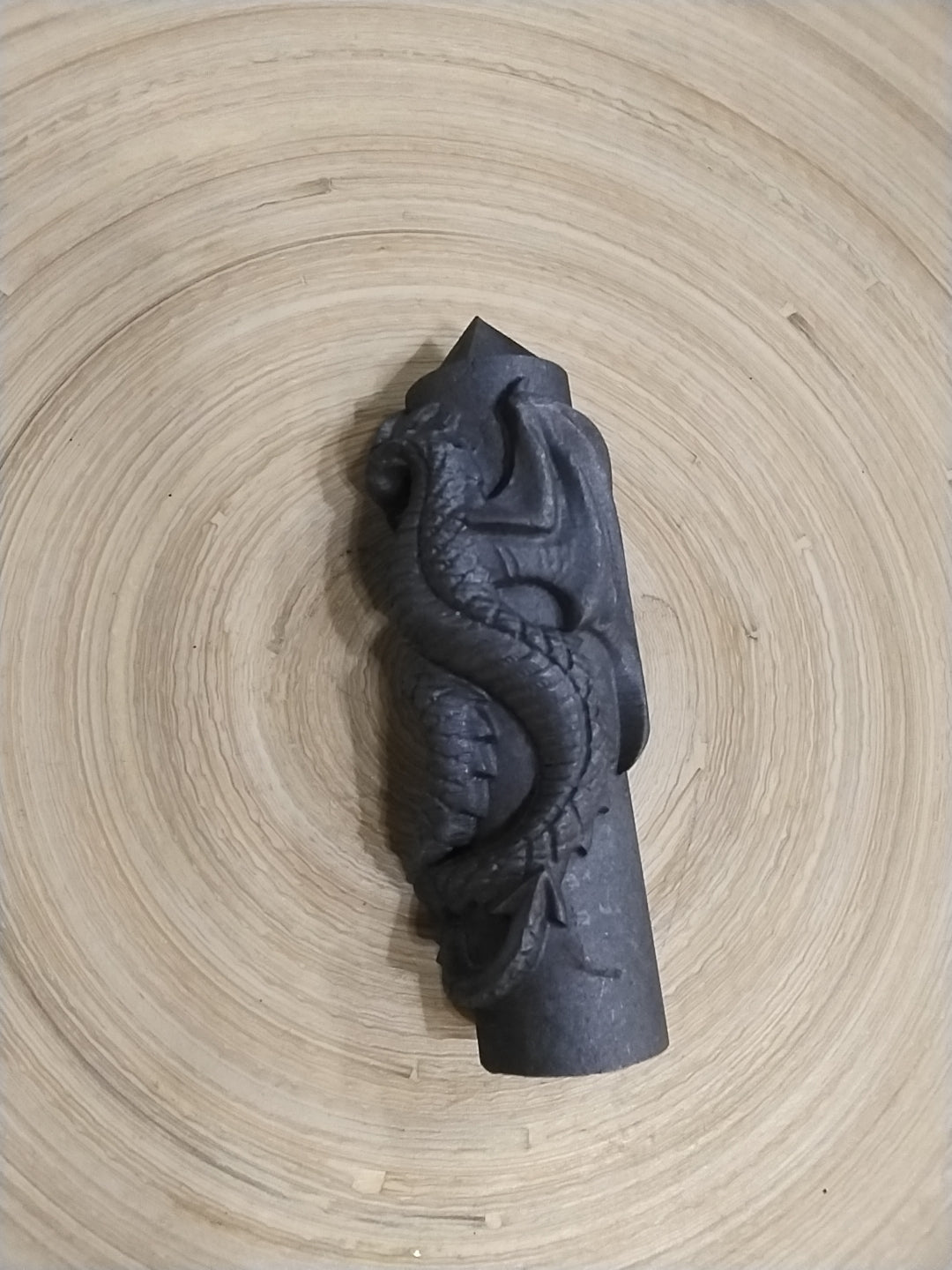 Shungite Dragon statue