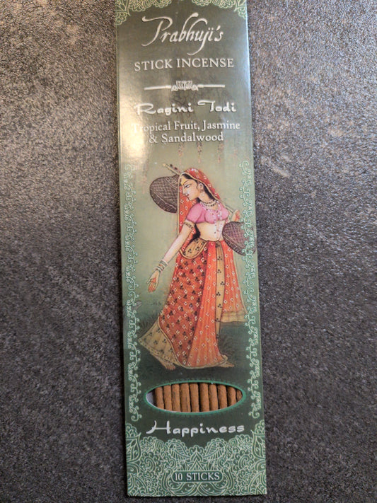 Prabhuji's Incense 10 sticks Ragini Todi