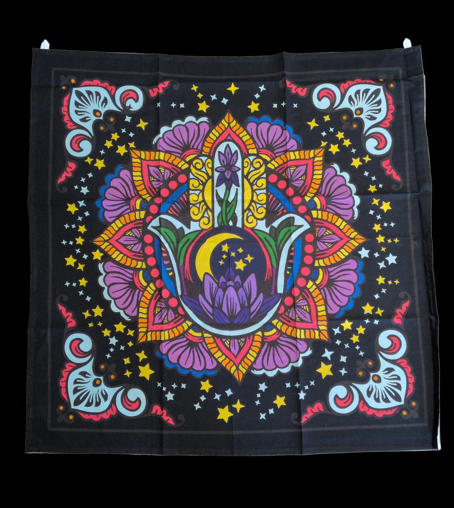 36"x36" Hamsa Altar Cloth