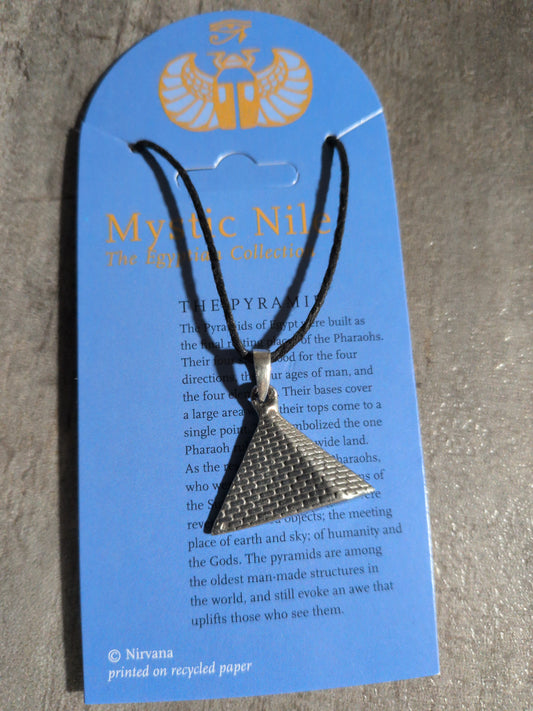 Mystic Nile (Egyptian Collection) The Pyramid Pewter Pendant