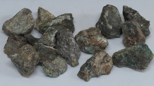Rough Chrysacolla stone