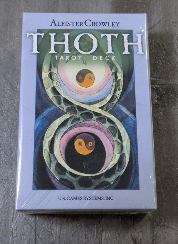 Small Thoth Tarot Deck w/ Instruction booklet