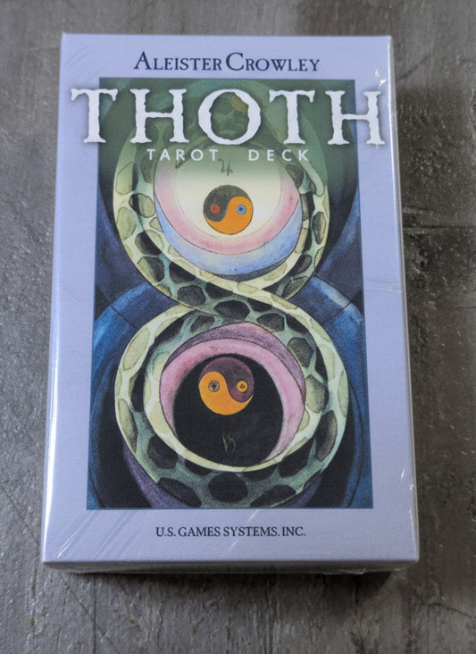 Small Thoth Tarot Deck w/ Instruction booklet