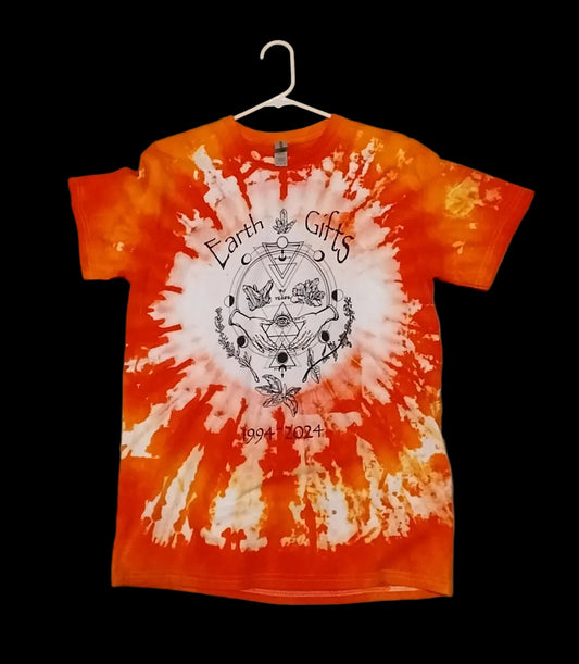 Earth Gifts 30th Anniversary Tye Dye T-shirt (Assorted colors & styles)