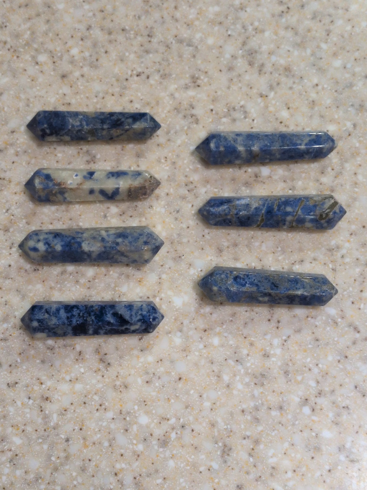 Sodalite double point wand