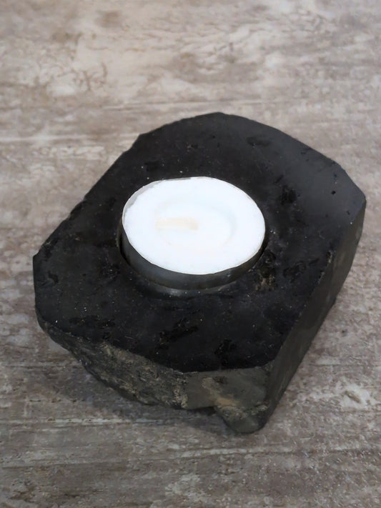 Tourmaline Tea light holder