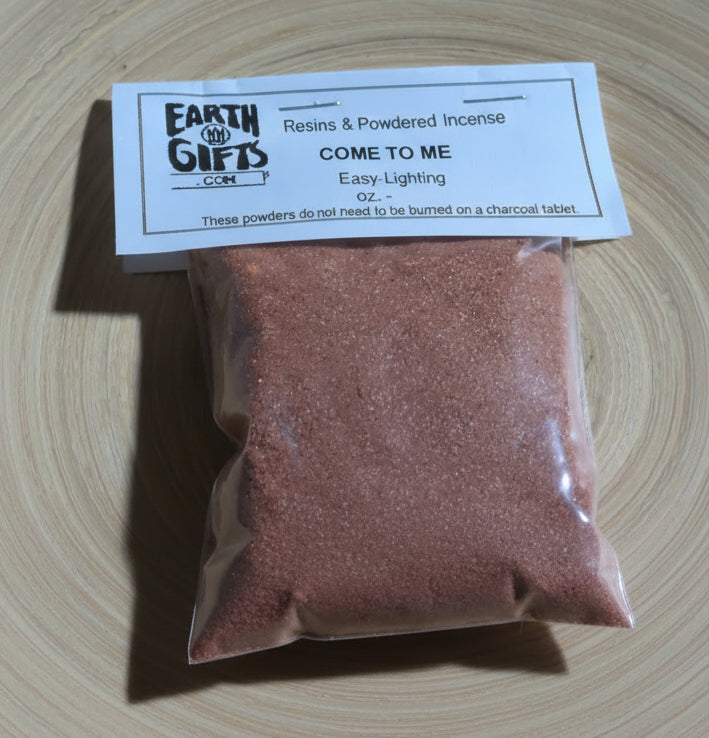 Earth Gifts Resins & Powdered Incense Come to Me Powder
