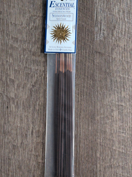 Essential Essences Incense 16 sticks Shamanwood