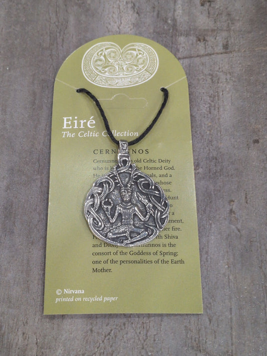 Eiré Celtic Collection Cernunnos Pewter Amulet