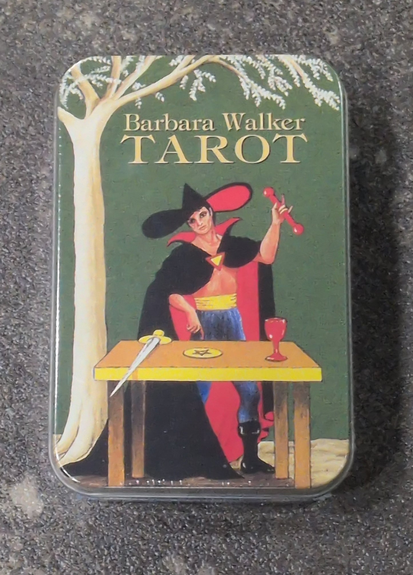 Barbara Walker Tarot Deck w/ tin storage case