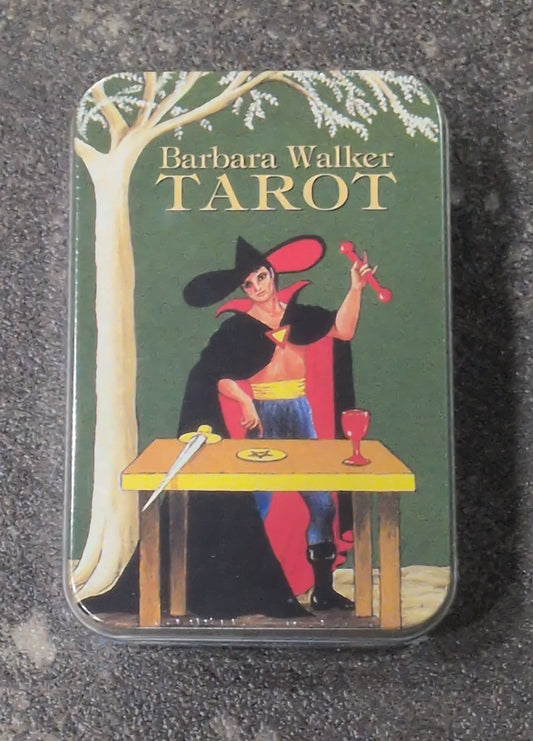 Barbara Walker Tarot Deck w/ tin storage case