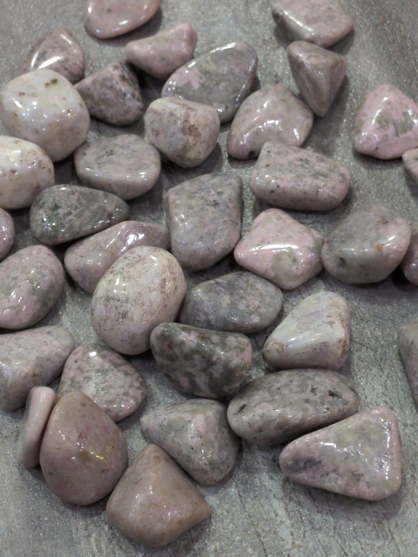 Thulite Tumbled stone