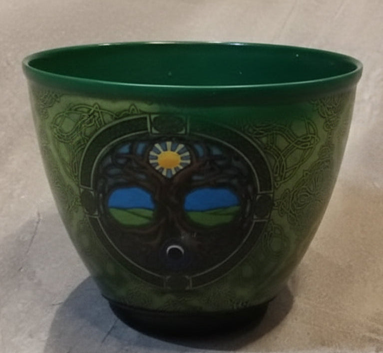 Assorted metal smudge bowl