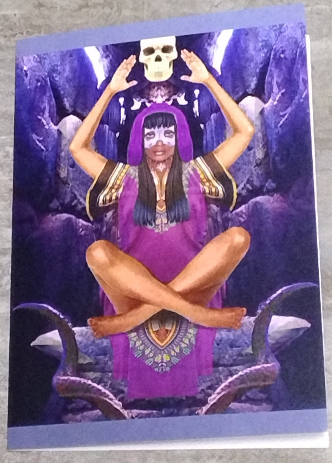 Oya Goddess of Darkness, Wind & the Dead Gift Card