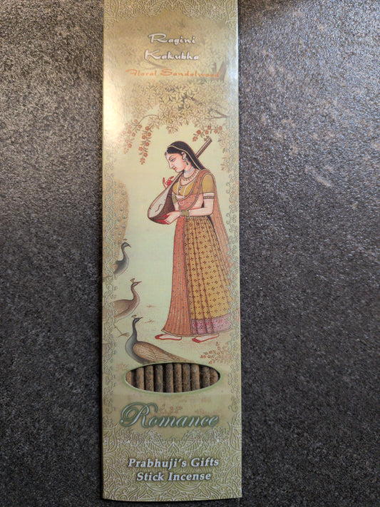 Prabhuji's Incense 10 sticks Ragini Kakubha