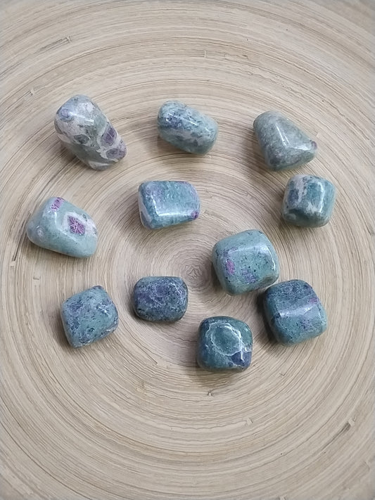 Ruby in Fuchsite Tumbled stone