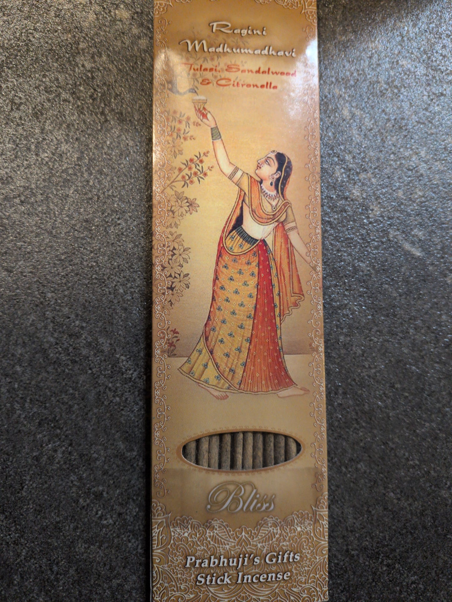 Prabhuji's Incense 10 sticks Ragini Mahumadhavi