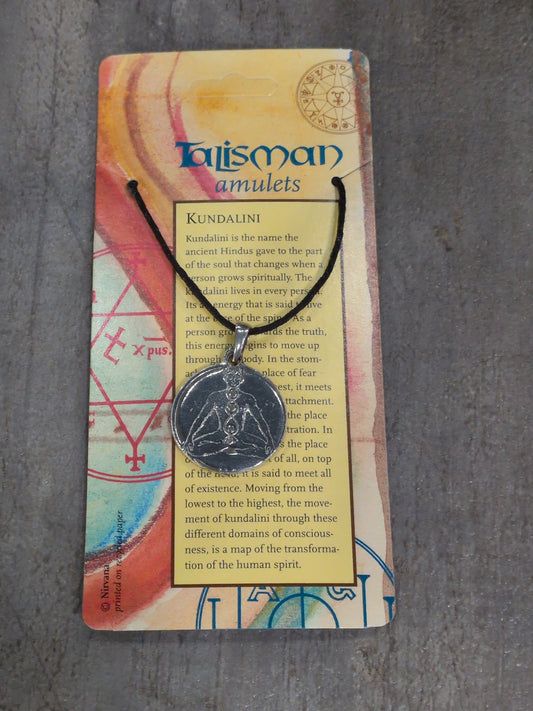 Talisman Amulets Kundalini Pewter Pendant