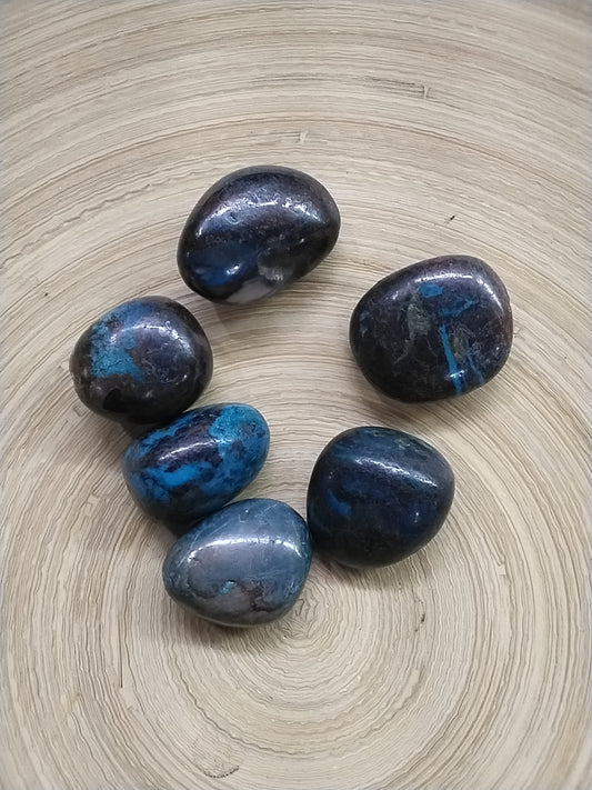 Large Shattuckite Tumbled stone