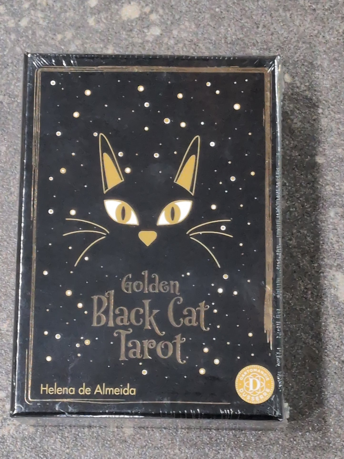 Golden Black Cat Tarot Deck