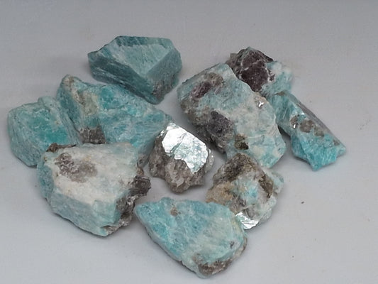 Rough Amazonite stone