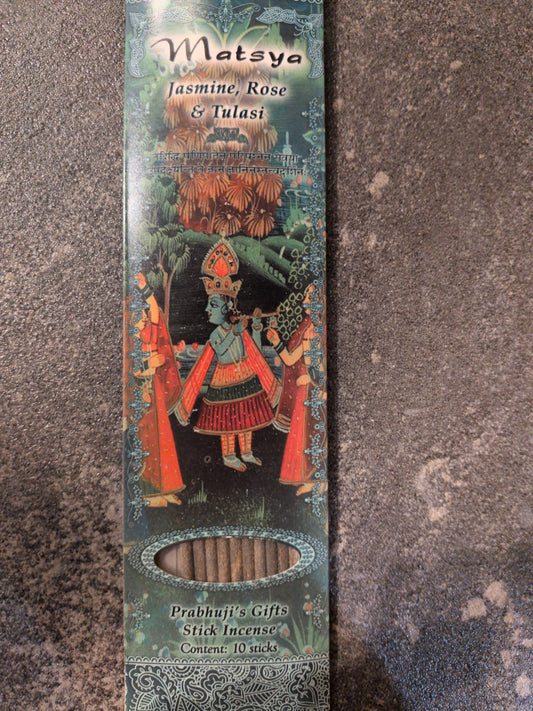 Prabhuji's Incense 10 sticks Matsya