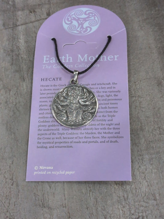 Earth Mother (Goddess Collection) Hecate Pewter Amulet