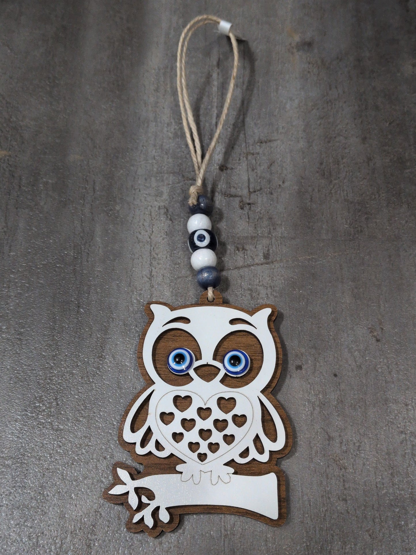 Assorted Evil Eye wall hanger - Tree of Life, Owl, Butterfly, Fatima Hand