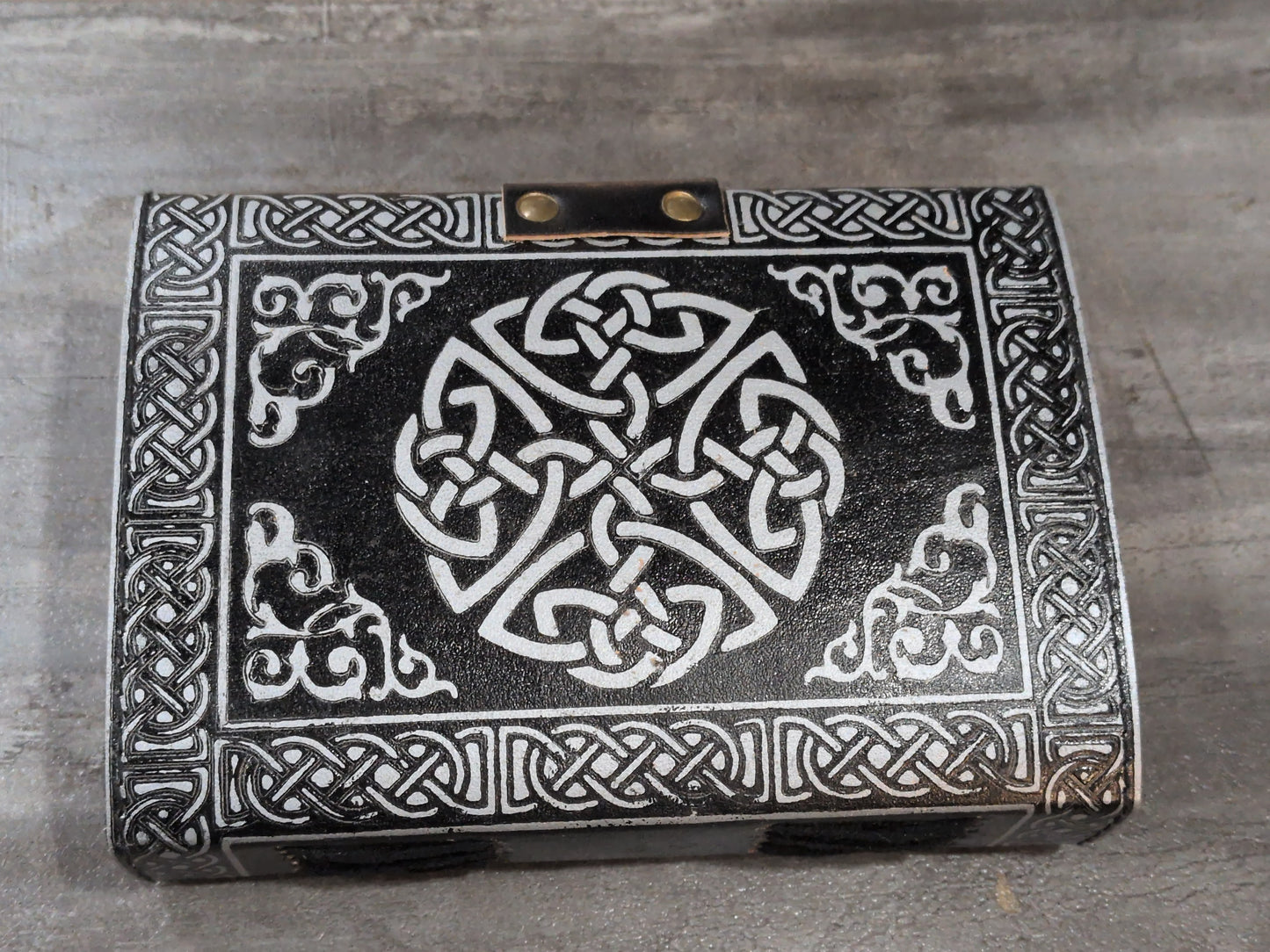 Black and Silver Pentagram Journal 5x7