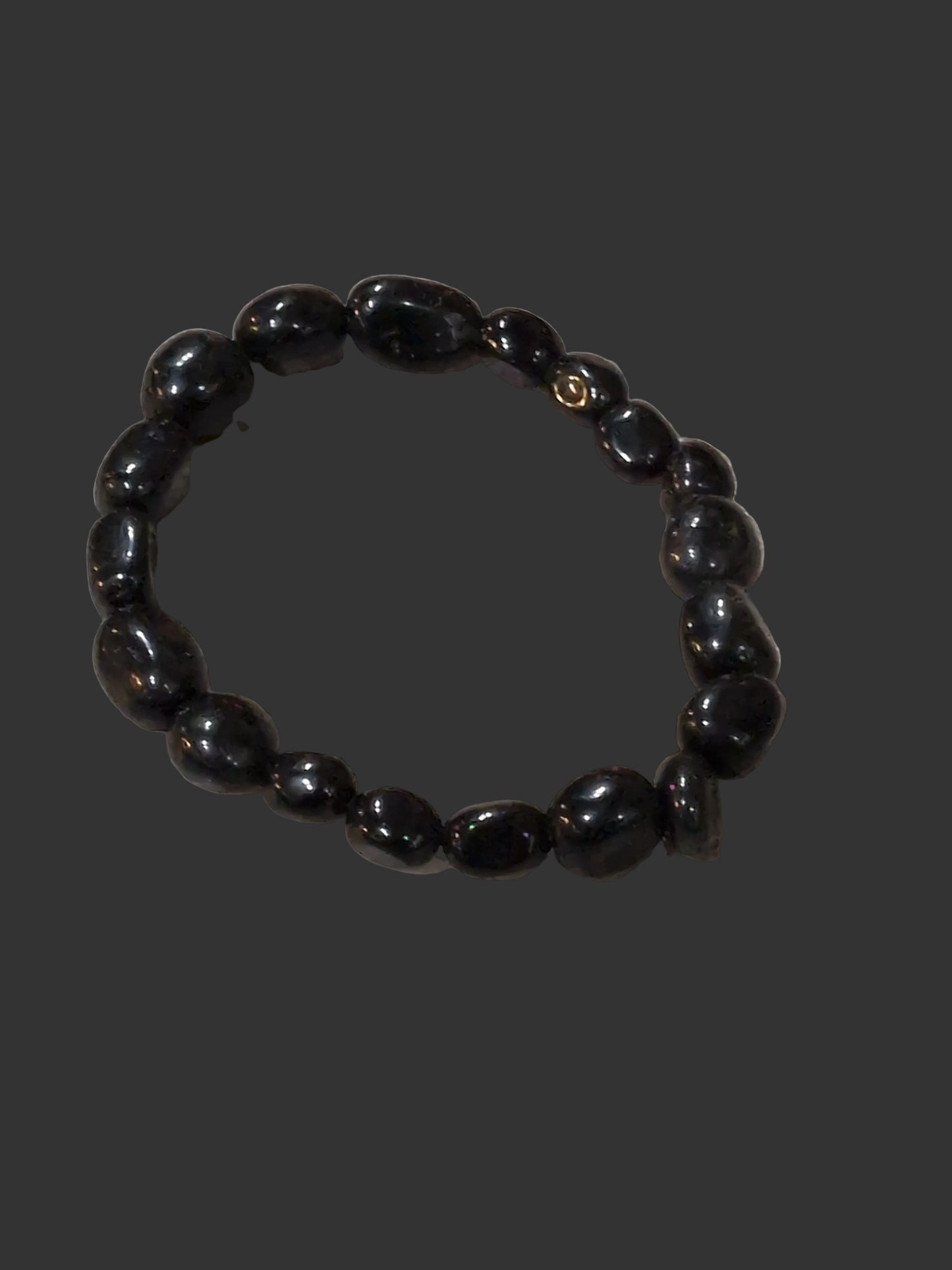Obsidian Nugget Bracelet
