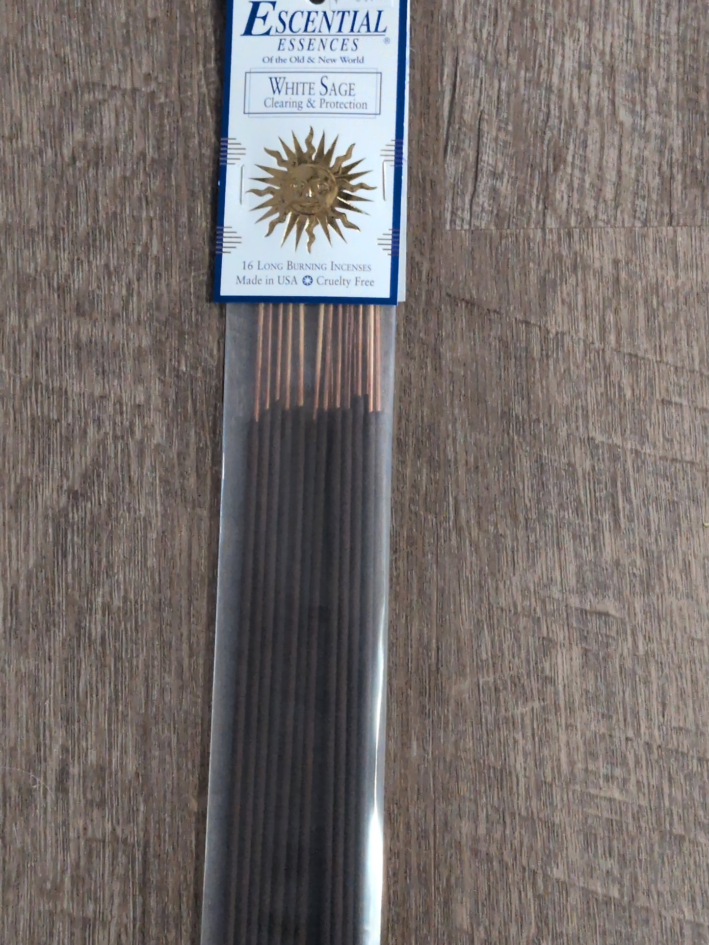 Escential Essences Incense 16 sticks White Sage