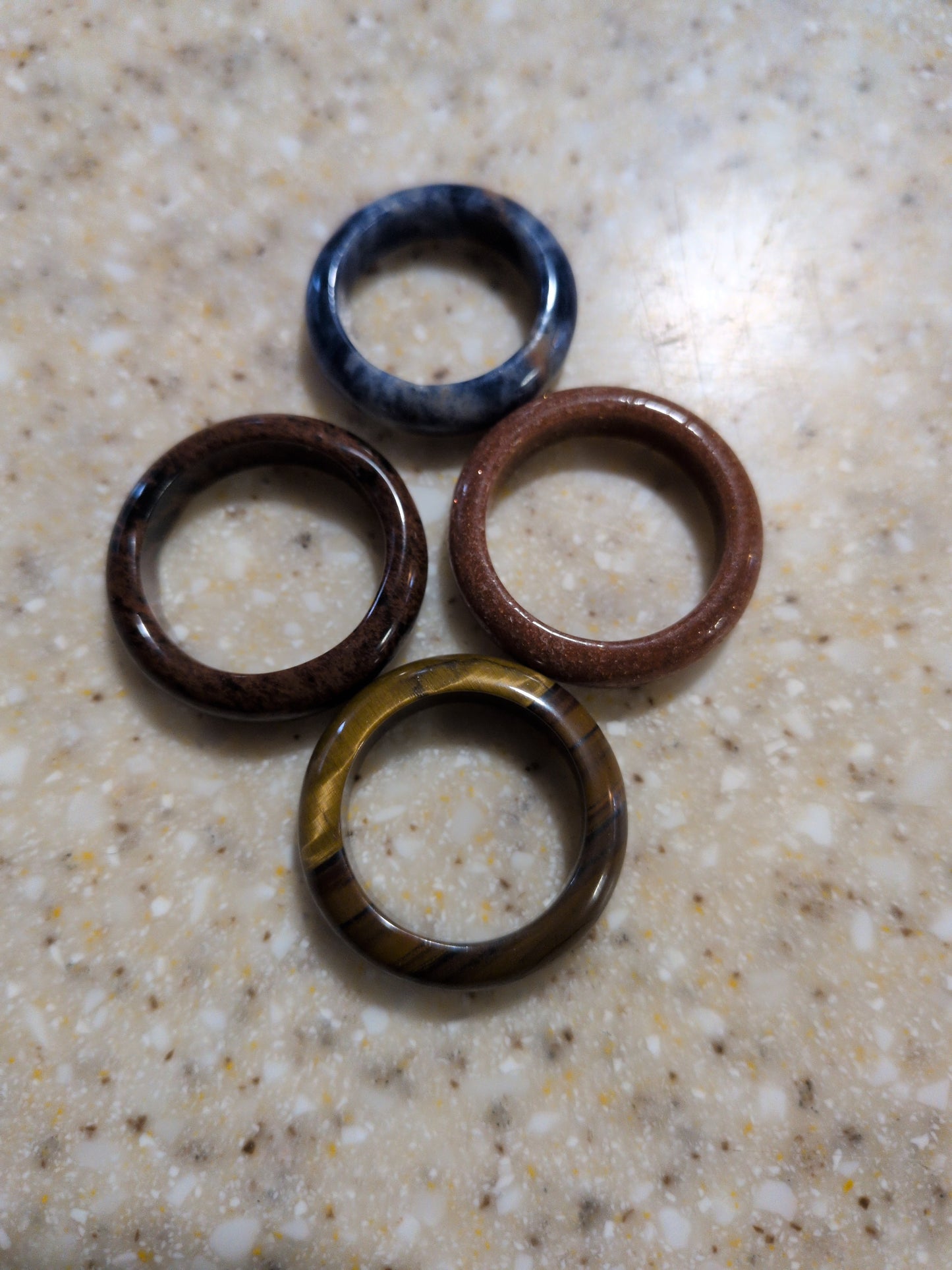 Stone rings, Misc. Selection