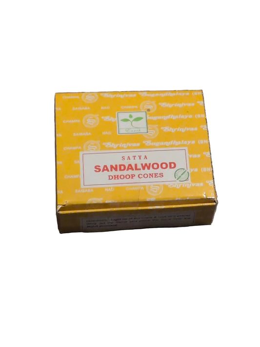 Satya Sandalwood 12 incense cones