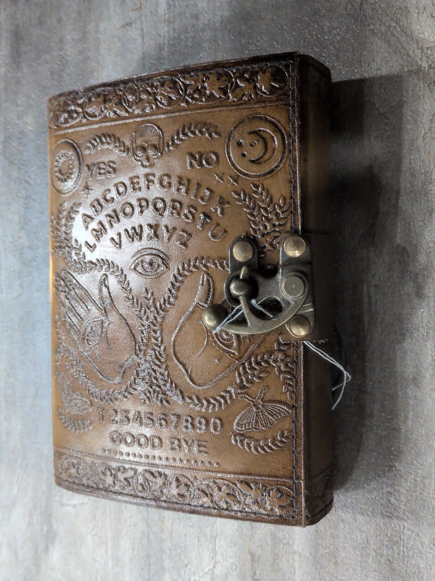Ouija Board Leather Journal 5x7