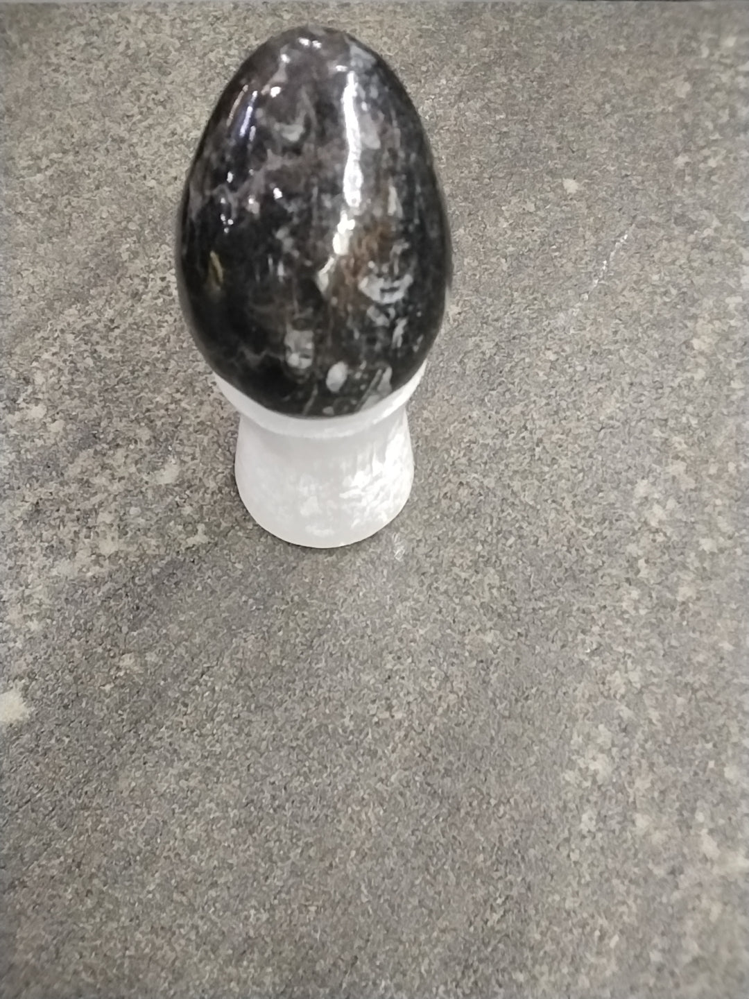 Selenite Sphere stand